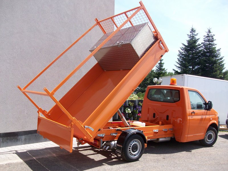 Rückwärtskipper aus Aluminium