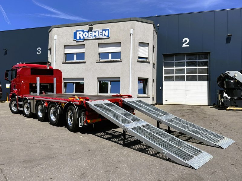 Pritsche und Hydraulikrampen