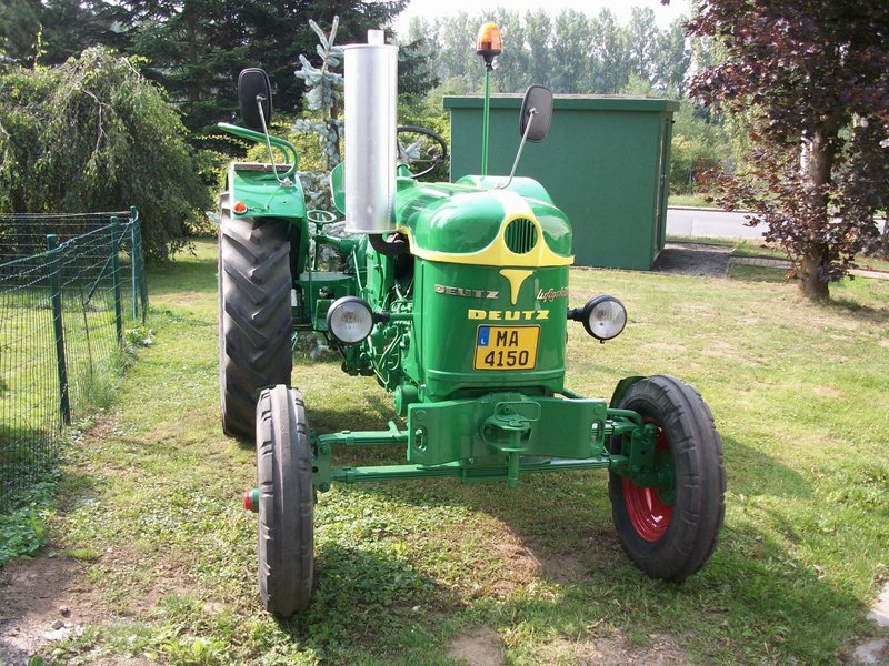 Lackierung Traktor
