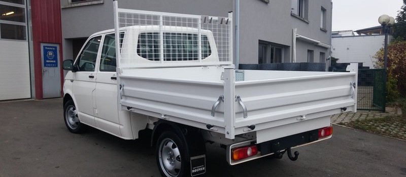 Pritsche mit Aluminiumbordwänden